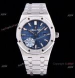 JF Factory Best Copy Audemars Piguet Lady Royal Oak Watch Blue Face 33mm Quartz Movement_th.jpg